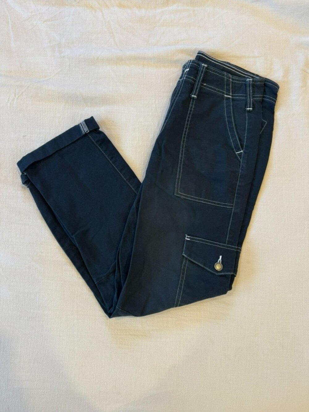 Dickies cuffed utility cargo pants